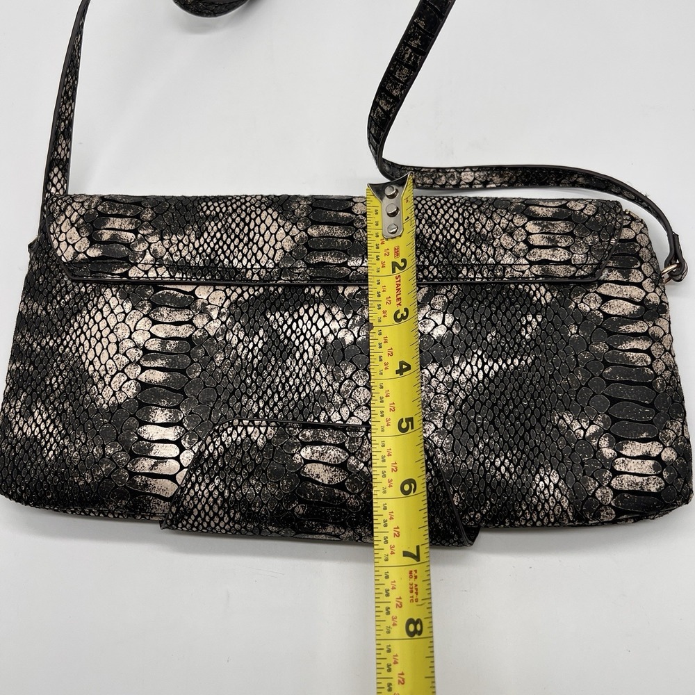 Urban Expressions Metallic Python Print Envelope … - image 3